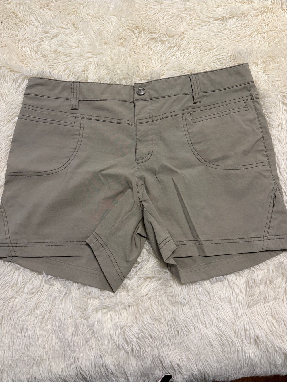 Athleta Olive Green Utility Shorts